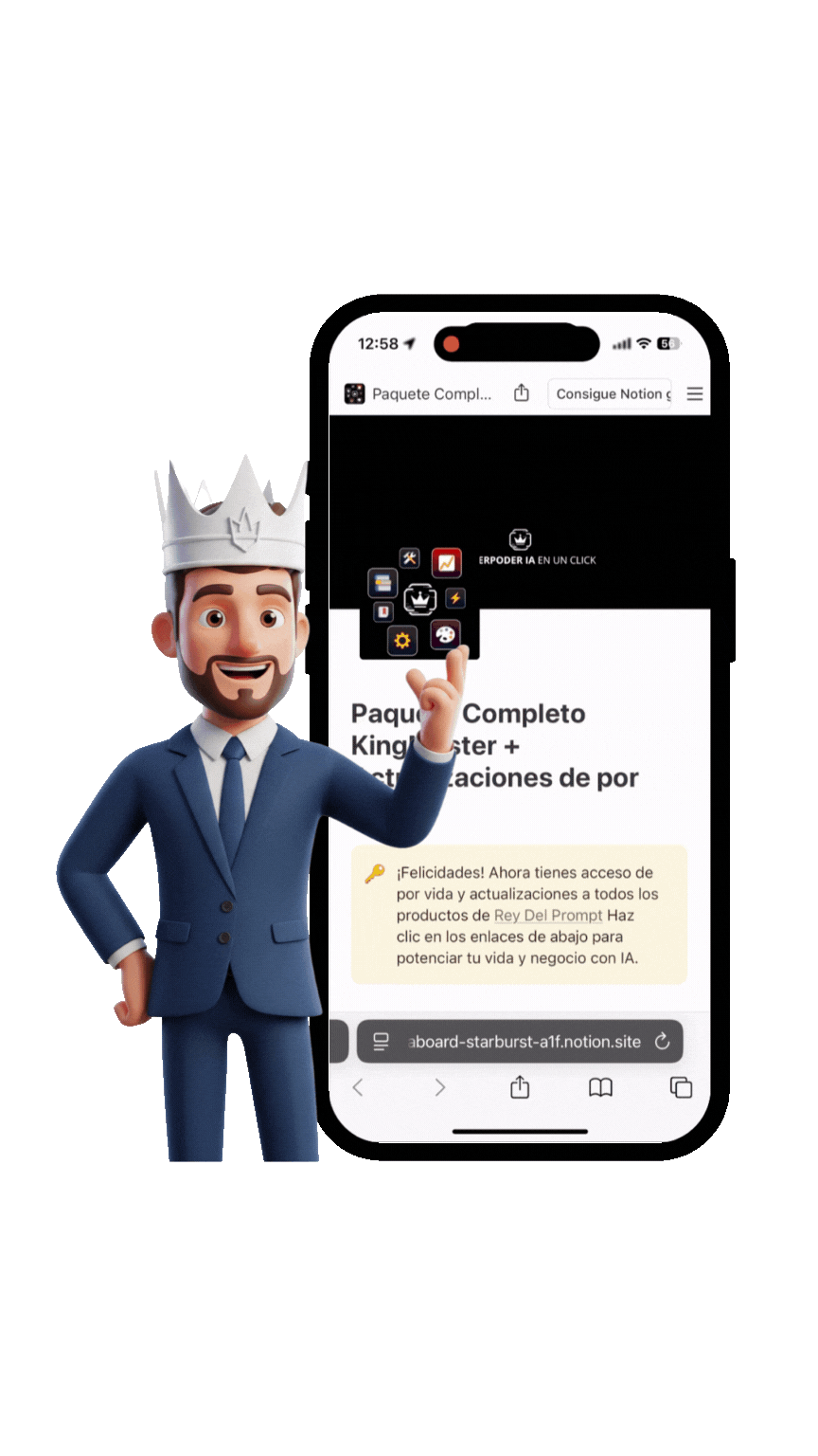 Ejemplo Video Rey Del Prompt MOVIL