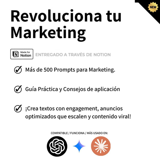 Prompts Para Marketing - Gratis - Rey Del Prompt